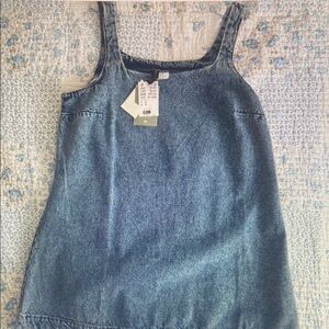 Casual Denim Sleeveless Top